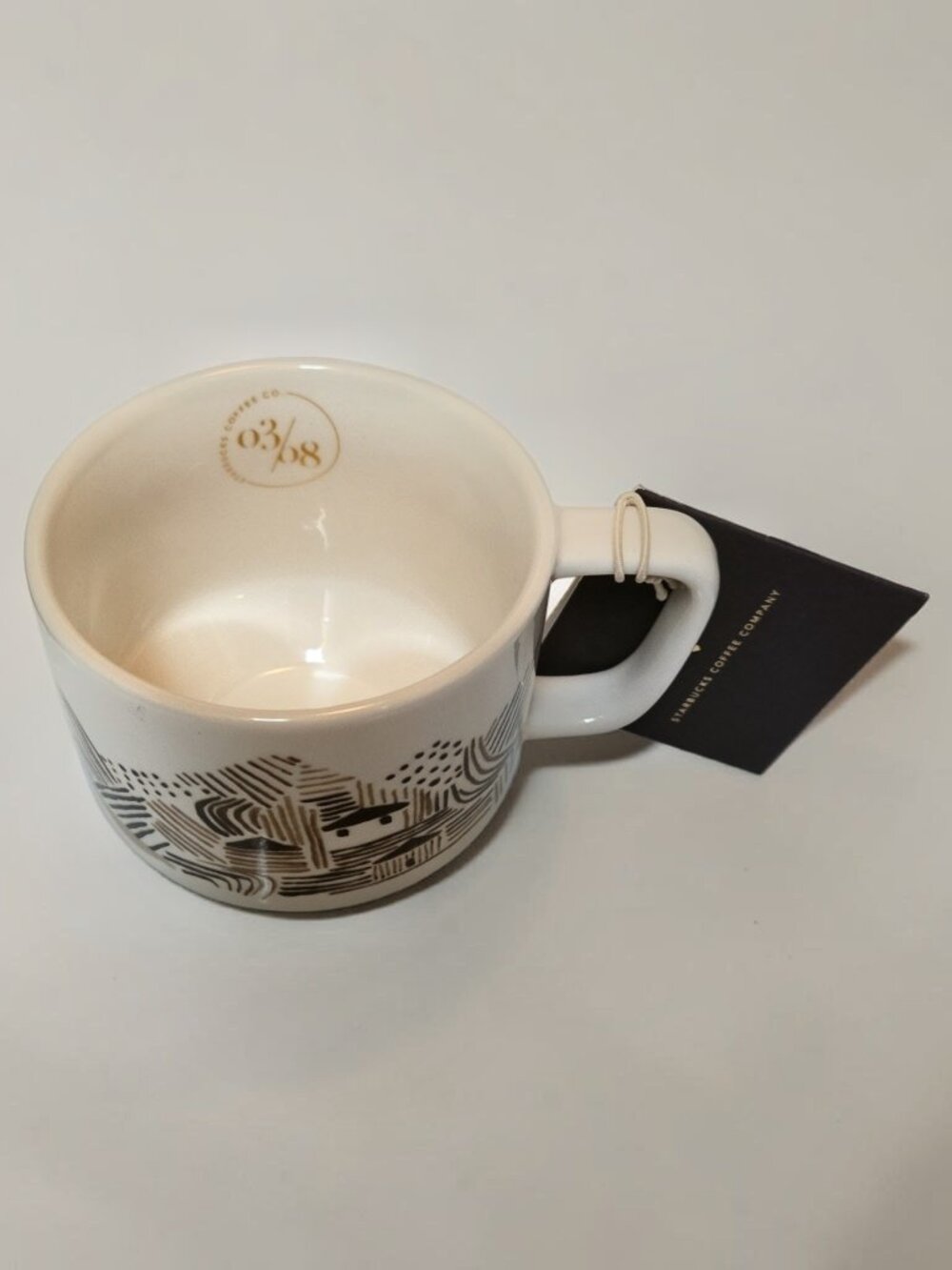 03/08 Starbucks Coffee Company 12oz Mug 2014 Includes Tag & Box - Picture 5 of 9